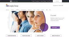 Desktop Screenshot of langleygroup.com.au