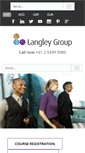 Mobile Screenshot of langleygroup.com.au